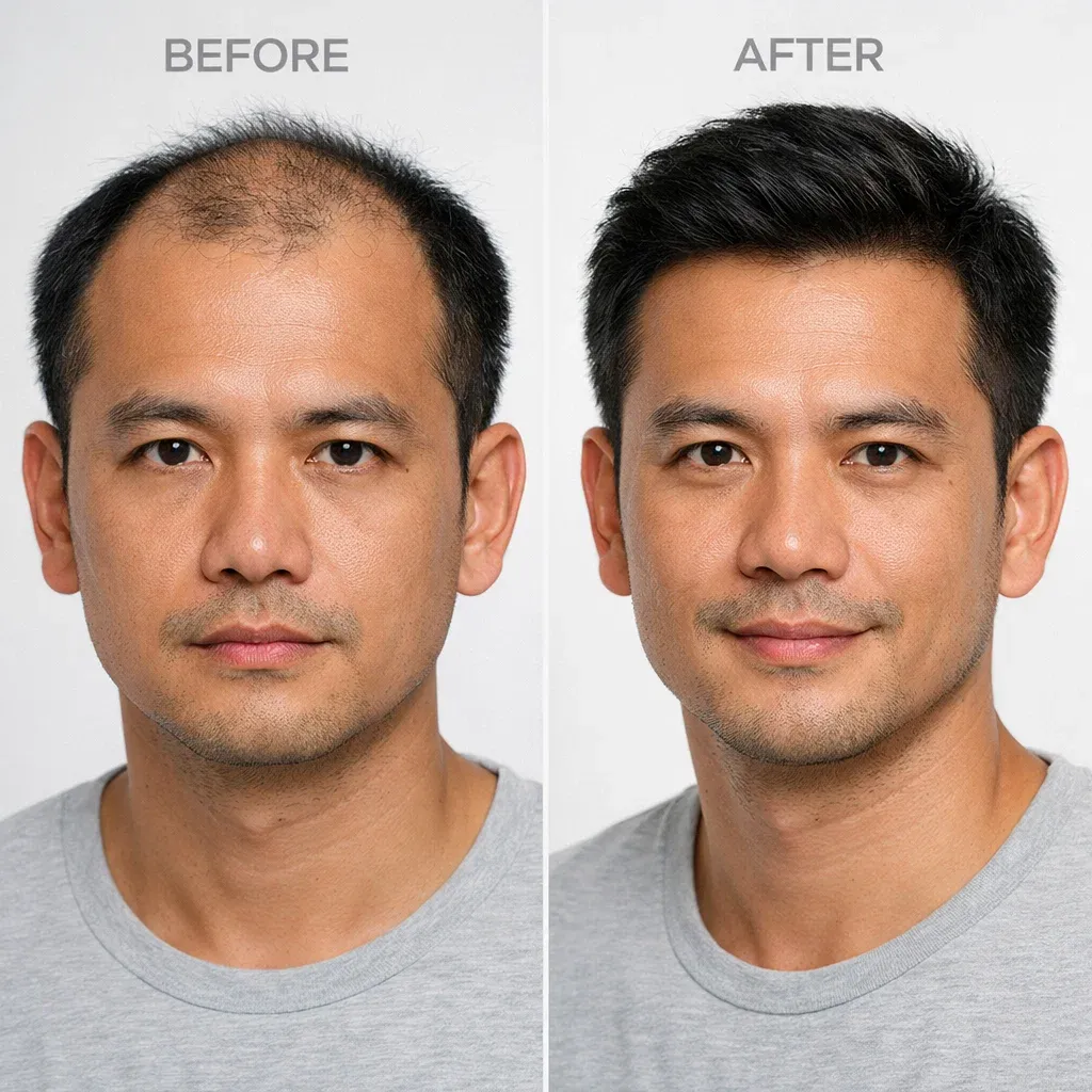 Before After Hair Transplant – Libre Clinic