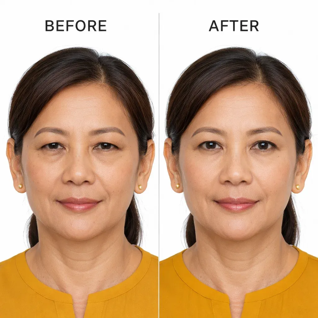 Before After Upper Blepharoplasty – Libre Clinic